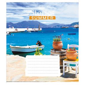 Тетрадь общая "Летняя сторис" 048-600162L-3 в линию, 48 листов