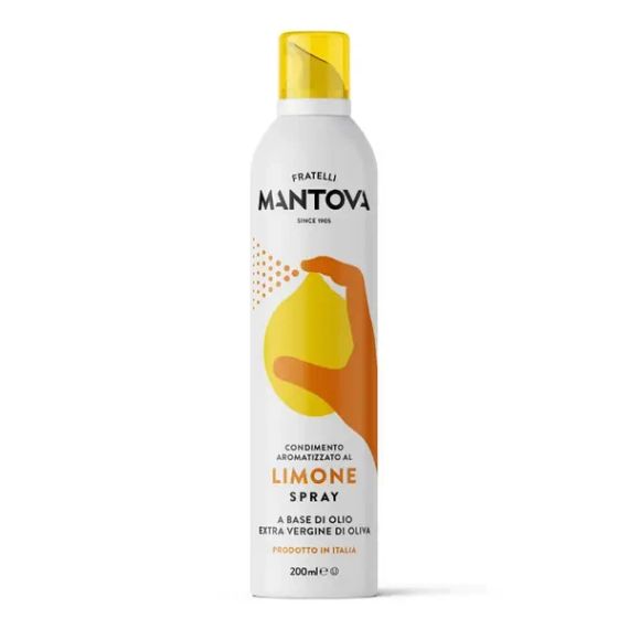 Олія оливкова з лимоном спрей Mantova Limone Fratelli, 200 мл