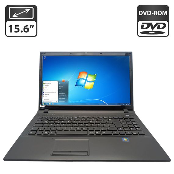 Ноутбук Terra Mobile 15128 / 15.6" (1366x768) TN / Intel Core i3-2330M (2 (4) ядра по 2.2 GHz) / 8 GB DDR3 / 160 GB HDD / Intel HD Graphics 3000 / WebCam / DVD-ROM б/у