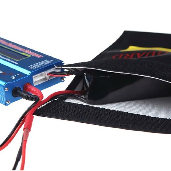 Захисна сумка для заряджання та зберігання Lipo акумуляторів LIPO GUARD (140х90х55 мм) | Зображення 2