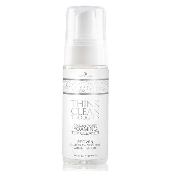 Концентрированная чистящая пенка для игрушек Sensuva Think Clean Thoughts Foaming, 150 мл sexstyle