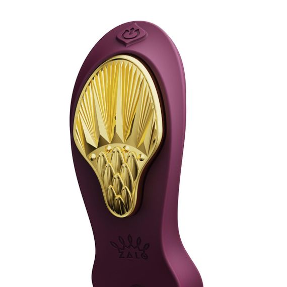 Смарт-вібратор у трусики Zalo - AYA Velvet Purple, насадка та пульт ДК Sex Aura | Зображення 5