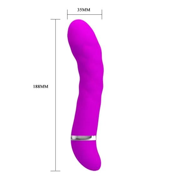 Вібратор для точки G Pretty Love Truda з гнучкою головкою, фуксія, 18.8 х 3.5 см Sex Aura | Зображення 8