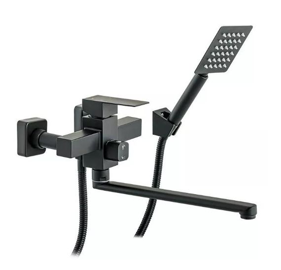 Змішувач для ванни WEZER PRO7-02-BLACK