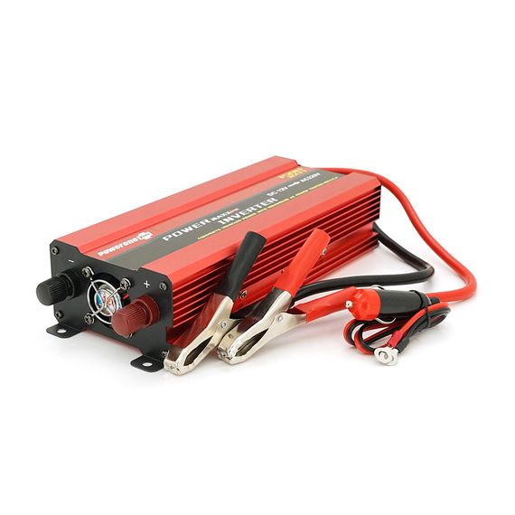 Інвертор напруги NV-1500 (900Вт)+LCD, 12/220V, approximated, 1 універсальна розетка, клем, Box | Зображення 4