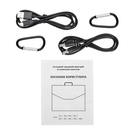 Солнечная батарея КВАНТ SB-100W 2USB 5 вольт + DC 18 вольт | Зображення 4