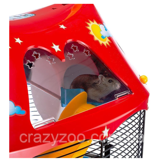 Клітка для хом'яків Ferplast Circus Fun 49.5x34x42.5 см 57922799 | Зображення 4