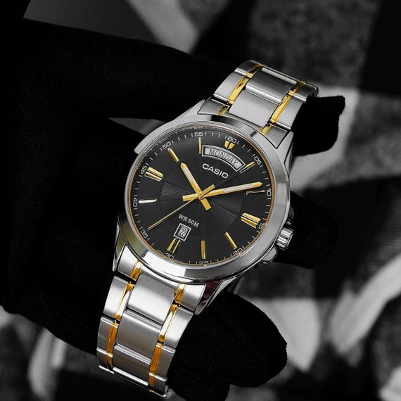 Чоловічий годинник Casio MTP-1381G-1A | Зображення 8