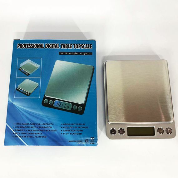 Ваги ювелірні 6295, 3кг (0.1г) MF-259 + чаша | Зображення 9