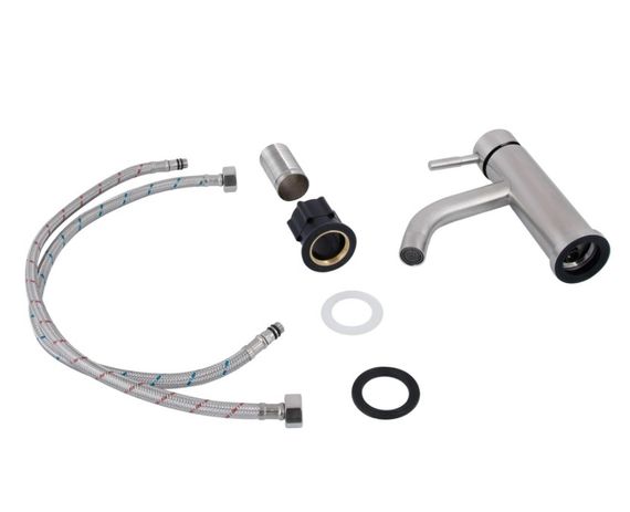 Змішувач для раковини Lidz Aria 0011F LDARI0011FNKS46091 | Зображення 1