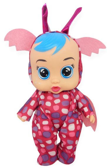 Лялька пупс, що плаче, говорить та сміється в костюмі кажана 18.5 см Cute Babies із соскою та пляшечкою | Зображення 2