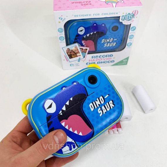 Печать детских фото принтером, Мини-камера для детей, Фотоаппарат принтер мгновенной печати детский DN-46 | Зображення 8