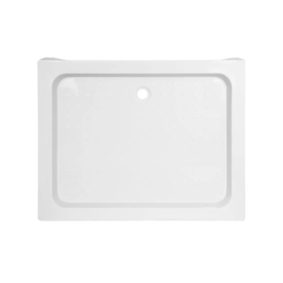 Душевой поддон KAPIELKA ST100x80х14 низкий, прямоугольный, диаметр слива 52 мм Lidz | Зображення 2