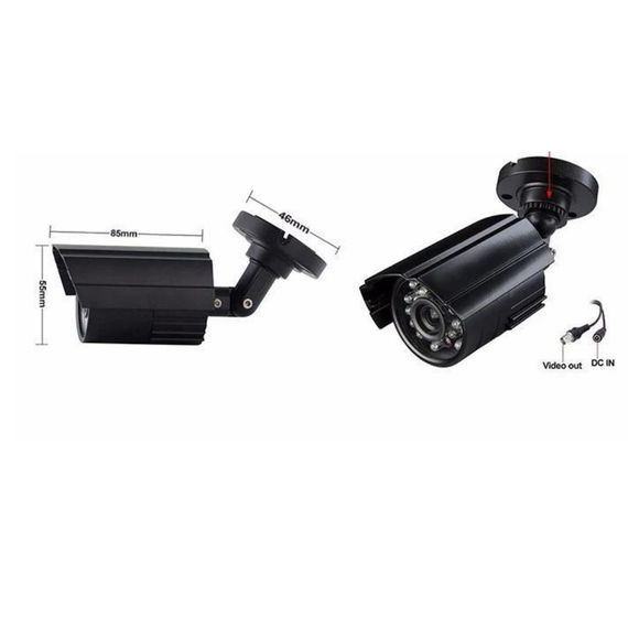 Набір відеоспостереження XPRO AHD (4 камери) (без монітора) [39] (6) білий (MER-12330_2837) | Зображення 3