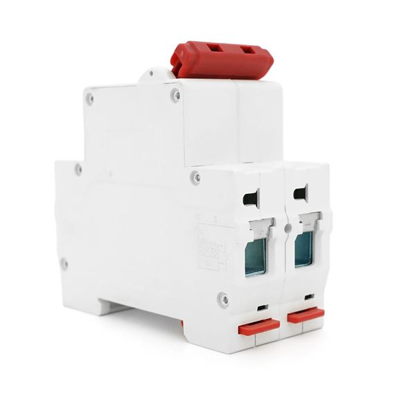 Автоматичний вимикач DC ZUOYI Z7-63Z 2P C50 DC250-1000V, 50A, 6kA, 73x80x36mm | Зображення 2
