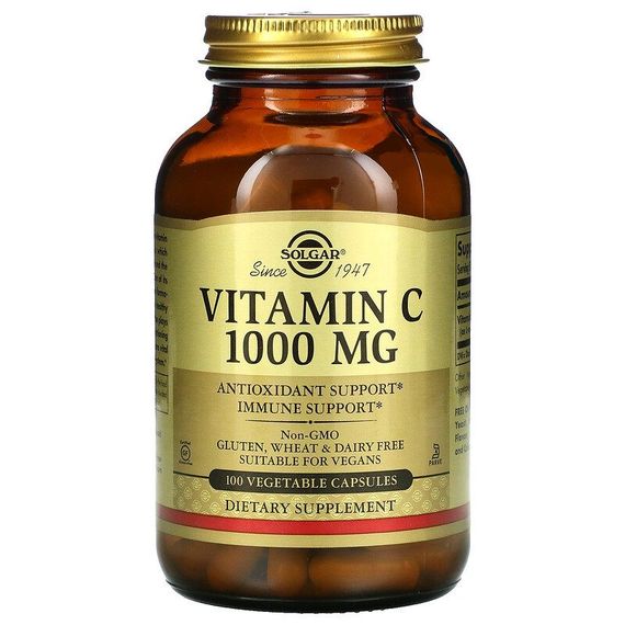 Витамин C Solgar Vitamin C 1000 mg 100 Veg Caps