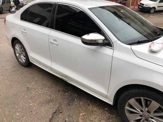 Накладки на дзеркала (2 шт., нерж) Carmos - Турецька сталь для Volkswagen EOS 2011-2024 рр | Зображення 5