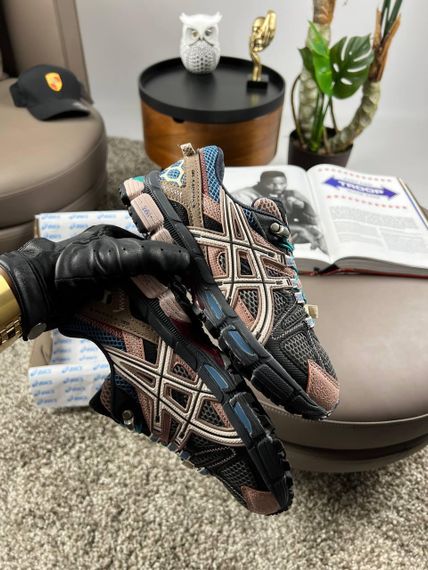 Кросівки ASICS Gel-Kahana 8 Navy Grey Pink / асікс кахана 8 текстиль  , В'єтнам 39 24.5 см | Зображення 7