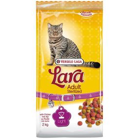 Lara Adult Sterilized 2 кг лара стерилайзид сухий преміум корм для кастрованих котів і стерилізованих кішок