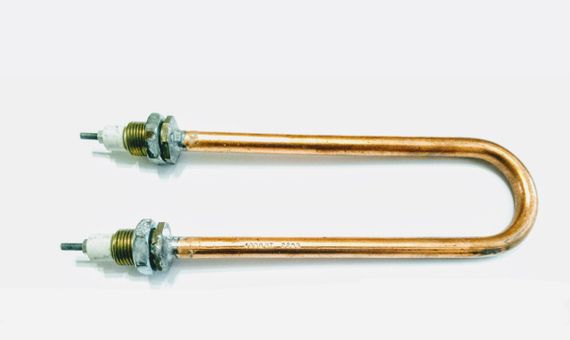 Мідний тен 1000w D 11 штуцер м 18 для нагріву води | Зображення 1