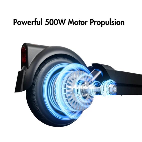 Електросамокат OKAI ES40-Black 10", 500(1000)W, 15.6Ah, 70km, 38km\h, 25%, NFC, App, 23kg | Зображення 4