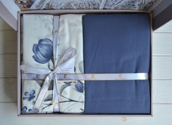 Постільна білизна First Choice Ranforce 160 х 220 см Nancy Eventide | Зображення 2