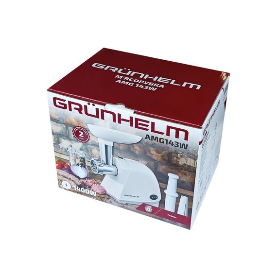 М'ясорубка Grunhelm AMG143W | Зображення 3
