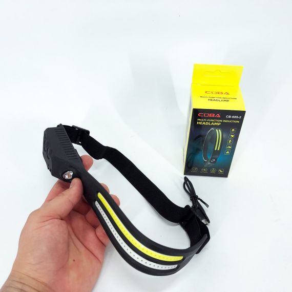 Налобний світлодіодний ліхтар, Налобний ліхтар з лінзою Портативний ліхтарик RC-81 | Зображення 2