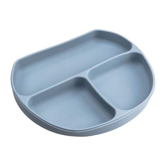 Дитячий набір силіконового посуду 7 предметів Синій HP34546BL | Зображення 3