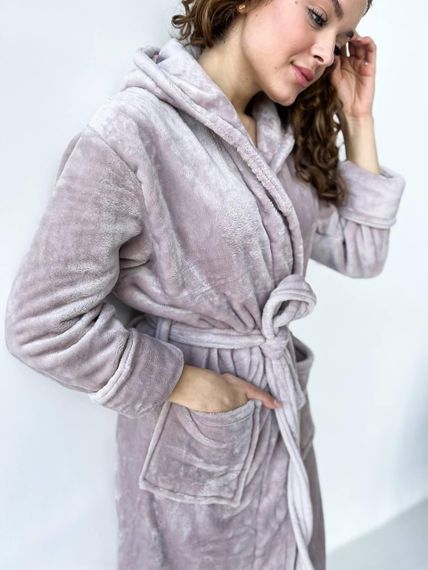 Женский махровый халат (2590/1) XL | Зображення 4