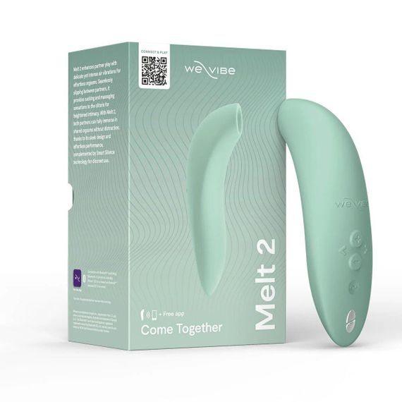 Вакуумный смарт-стимулятор для пар We-Vibe Melt 2 Sage Sex Aura | Зображення 8