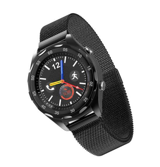 Міланський сітчастий ремінець Primo для годинника Huawei Watch 2 - Black | Зображення 1
