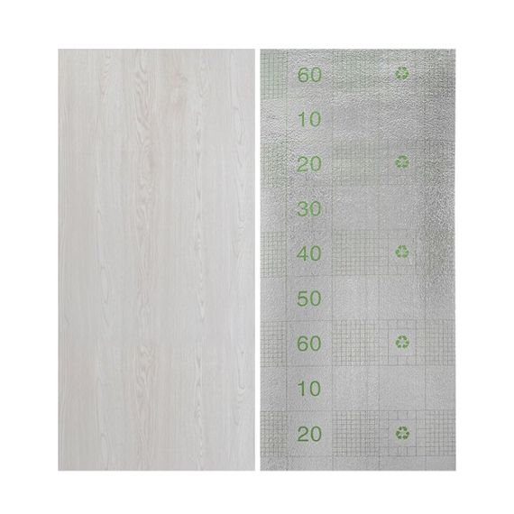 Самоклеюча вінілова плитка в рулоні молочна 3000х600х2мм Мат SW-00001181 | Зображення 3