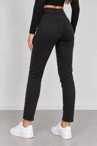 Джинси жіночі skinny, колір чорний, 186R0028 | Зображення 3