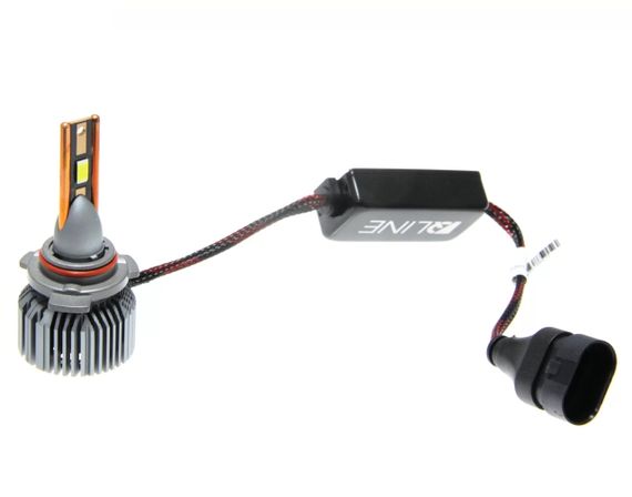 Комплект світлодіодних ламп QLine Ultra +200% 55W HIR2 (9012) 6000K (2шт) 12V | Зображення 4