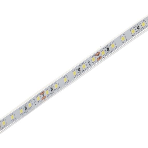 Светодиодная лента влагозащищенная холодный оттенок 24V 9W 2835 CW IP68 1m (BY-072/120) | Зображення 4