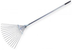 Граблі віялові Bradas регульовані металеві KT-W120-1