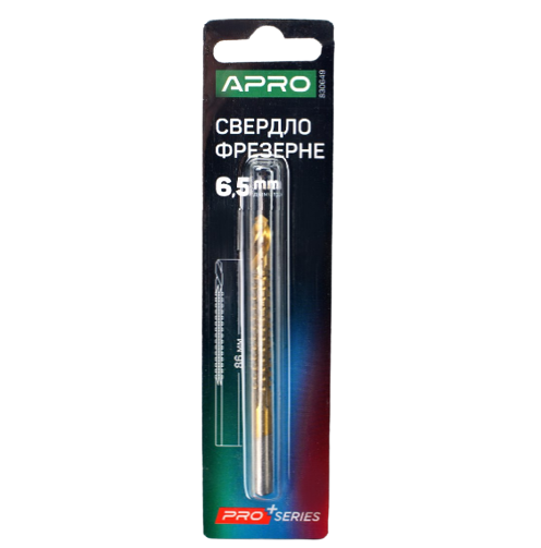 Свердло фрезерне d6,5мм APRO | Зображення 1