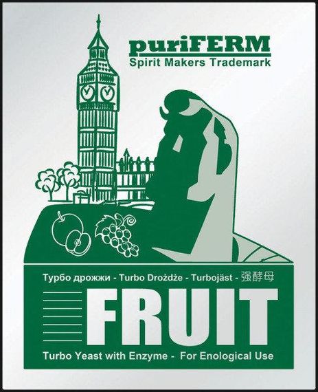 Фруктові турбо дріжджі Puriferm FRUIT