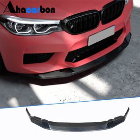 Накладка на передній бампер Lip V3 (для M5 F90 2017-2020, Карбон) для BMW 5 серія G30/31 рр