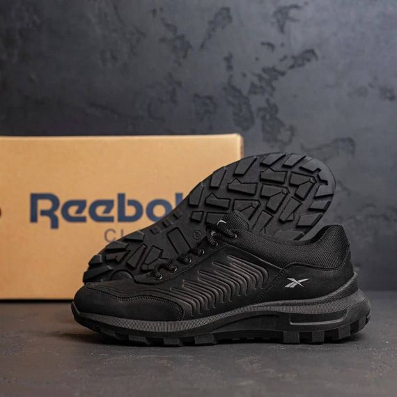 Чоловічі демісезонні кросівки Reebok чорні | Зображення 9