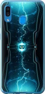 Чохол на Samsung Galaxy A20 2019 A205F Блискавки в циліндрі з пластику FCh_048152