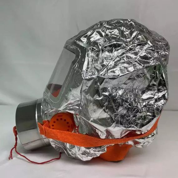Маска протигаз, панорамний протигаз TK-158 Fire mask | Зображення 6