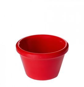 Соусник з меламіну круглий червоний 55 мл 60×40 мм
