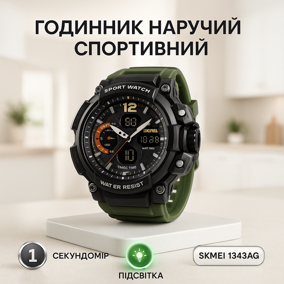 Водонепроницаемые мужские часы SKMEI, Мужские часы стильные часы на руку Фирменные спортивные QI-52
