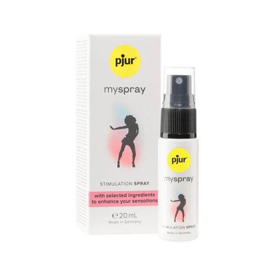 Збудливий спрей для жінок pjur My Spray 20 мл з екстрактом алое, ефект поколювання | Зображення 3