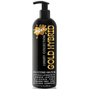 Лубрикант Wet Gold Hybrid водно-силіконовий, 475 мл sexstyle