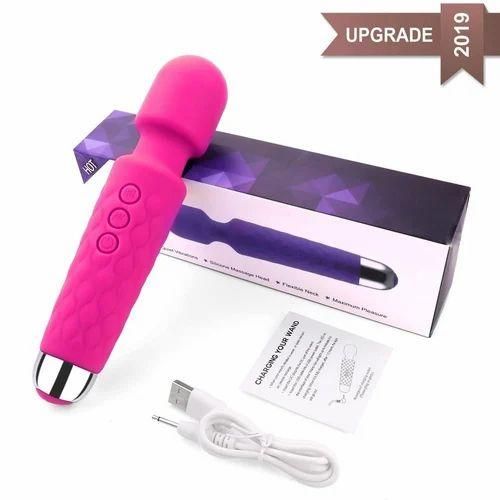 Мікрофон вібратор "Wireless Wand Massager", 20 режимів, рожевий Sex Aura | Зображення 1