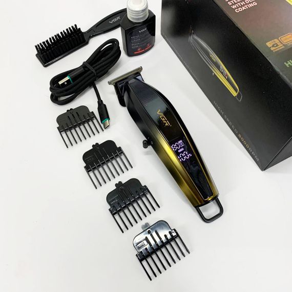 Универсальный триммер для мужчин, Триммер беспроводной, Модная машинка для стрижки волос DF-57 | Зображення 2