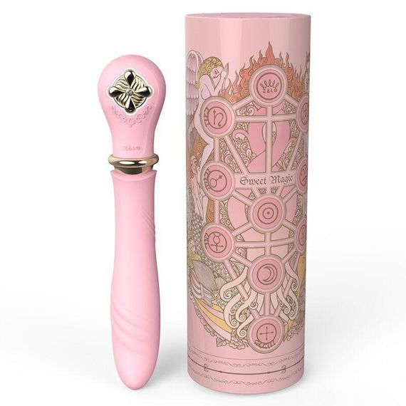 Пульсатор із підігрівом Zalo Sweet Magic - Desire Fairy Pink, турбо режим Sex Aura | Зображення 6